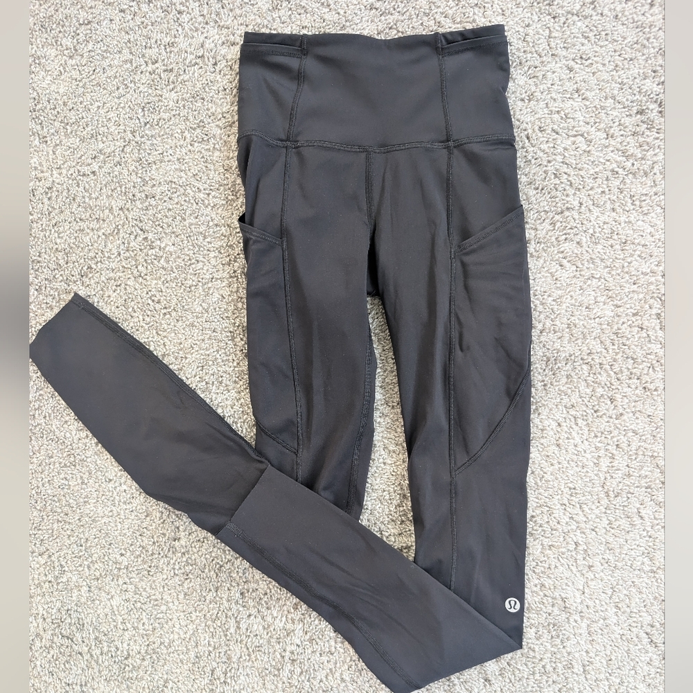 Lululemon Wunder Under High-Rise Tight 26" Black Size 0